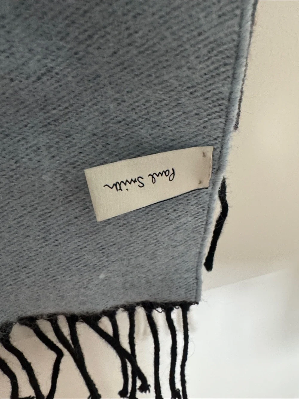 Paul Smith Grey Blue Brown Scarf